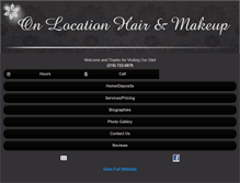 Tablet Screenshot of onlocationtx.com